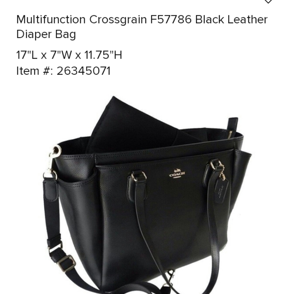 Coach Multifunctional Tote